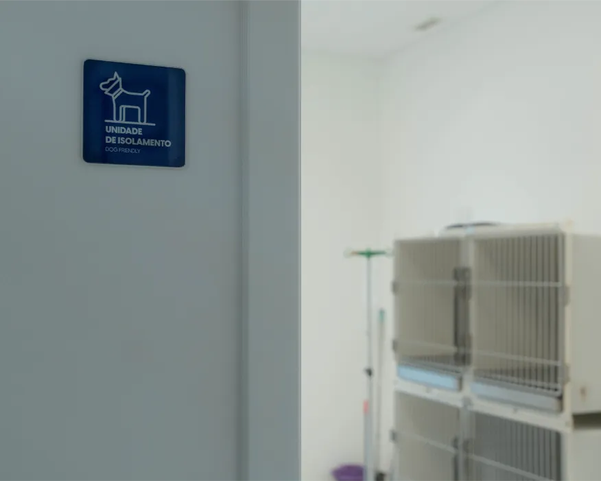 Unidade Isolamento Cão